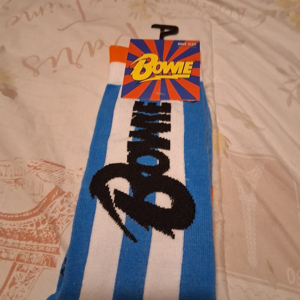 DAVID BOWIE SOCKS closing APRIL 1/2026 SO PLEASE DONT WAIT TO MAKE OFFER.